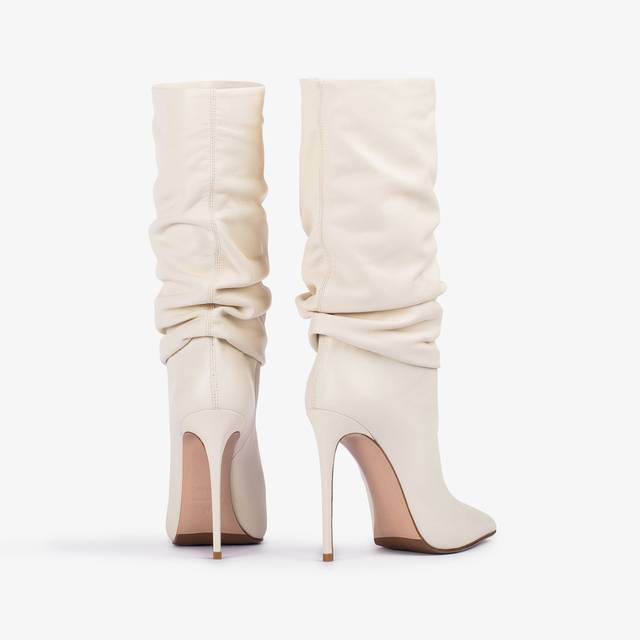 Le Silla Stivaletto nappa bianco milk Offerta settimanale