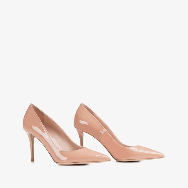 Le Silla Décolleté vernice nude phard Esporta salva