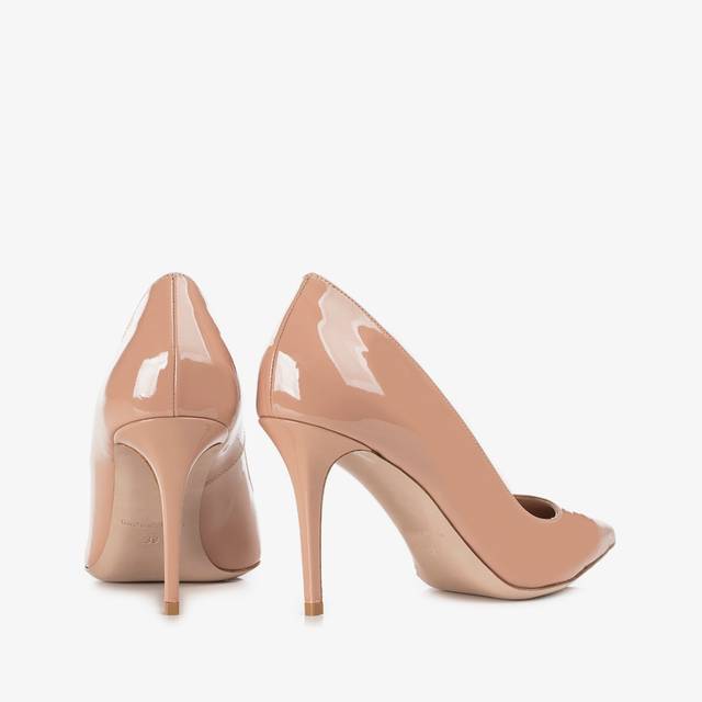 Le Silla Décolleté vernice nude phard Esporta salva