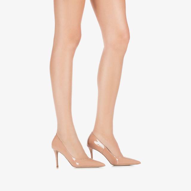 Le Silla Décolleté vernice nude phard Esporta salva
