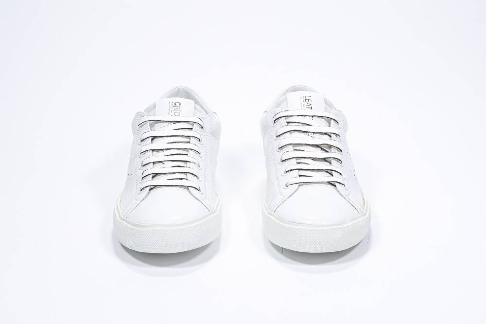 Leather Crown PURE | Bianche - Basse - Uomo Pezzi Unici