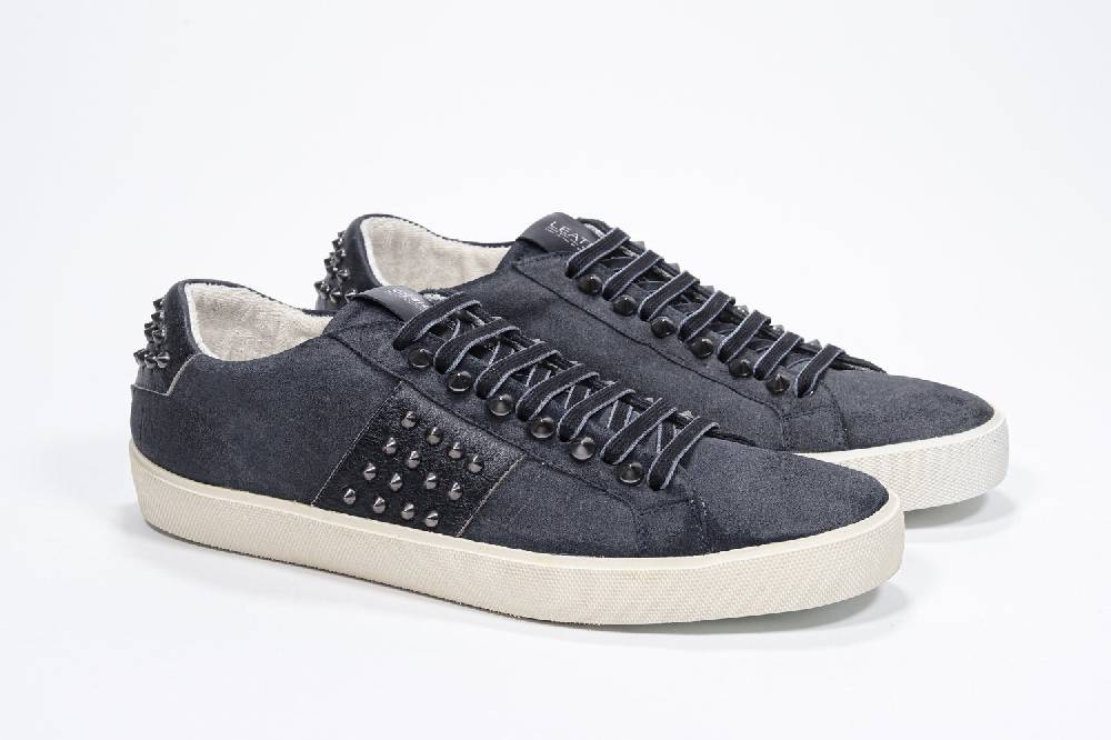 Leather Crown STUDLIGHT | Navy - BASSE - Uomo In Vendita