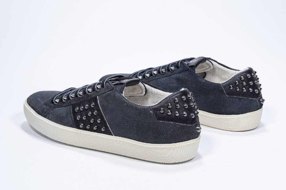 Leather Crown STUDLIGHT | Navy - BASSE - Uomo In Vendita