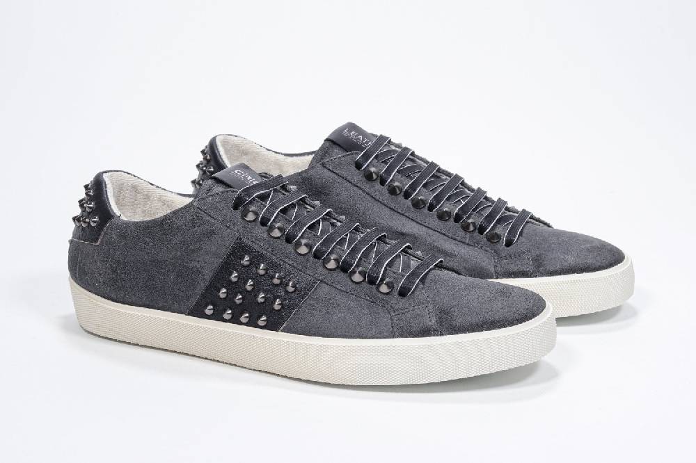 Leather Crown STUDLIGHT | Grigio - BASSE - Uomo Hotsell