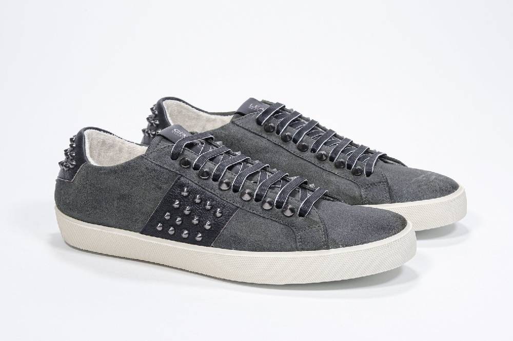 Leather Crown STUDLIGHT | Verde militare - BASSE - Uomo Vendita Calda