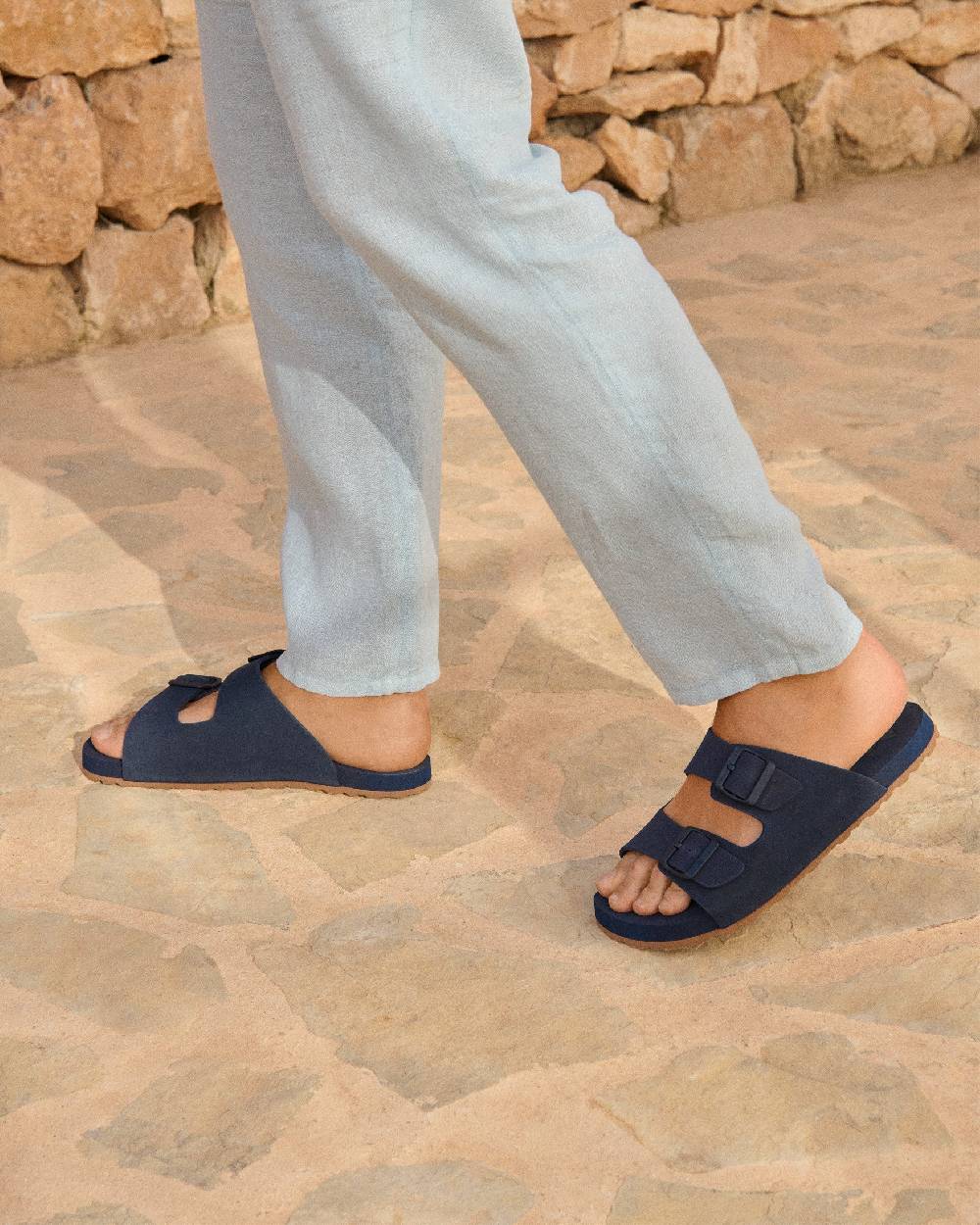 Manebí Eva Nordic|Swim Sandals - Patriot Blue In Vendita