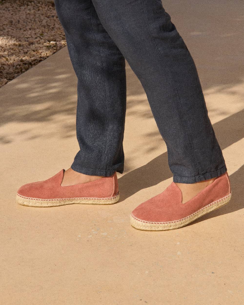 Manebí Suede Espadrilles - Hamptons Terracotta Saldi Di Fabbrica