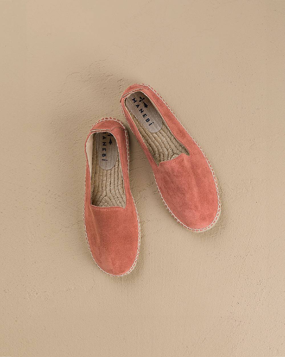 Manebí Suede Espadrilles - Hamptons Terracotta Saldi Di Fabbrica