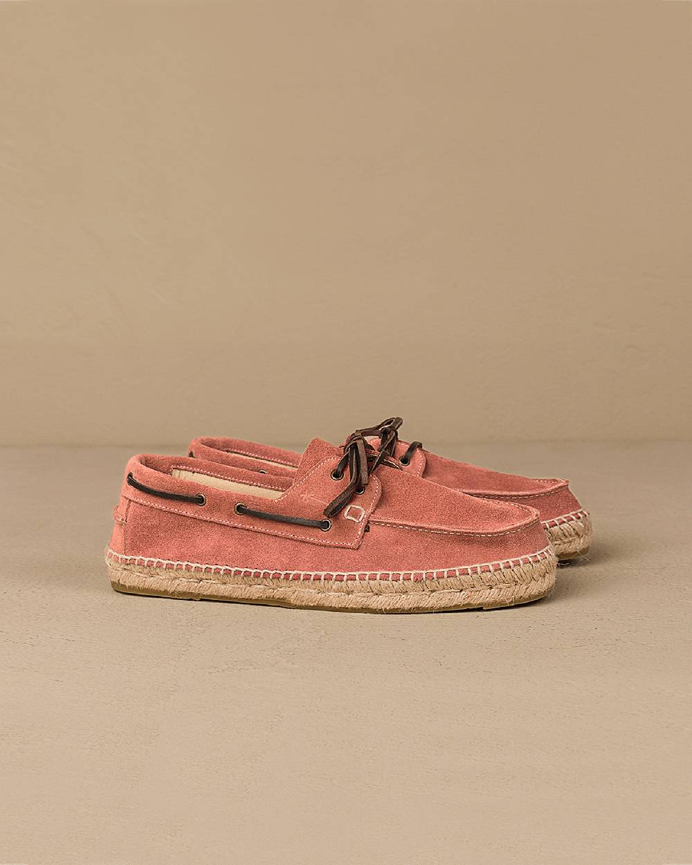 Manebí Suede Boat-Shoes Espadrilles - Hamptons Terracotta I Più Venduti