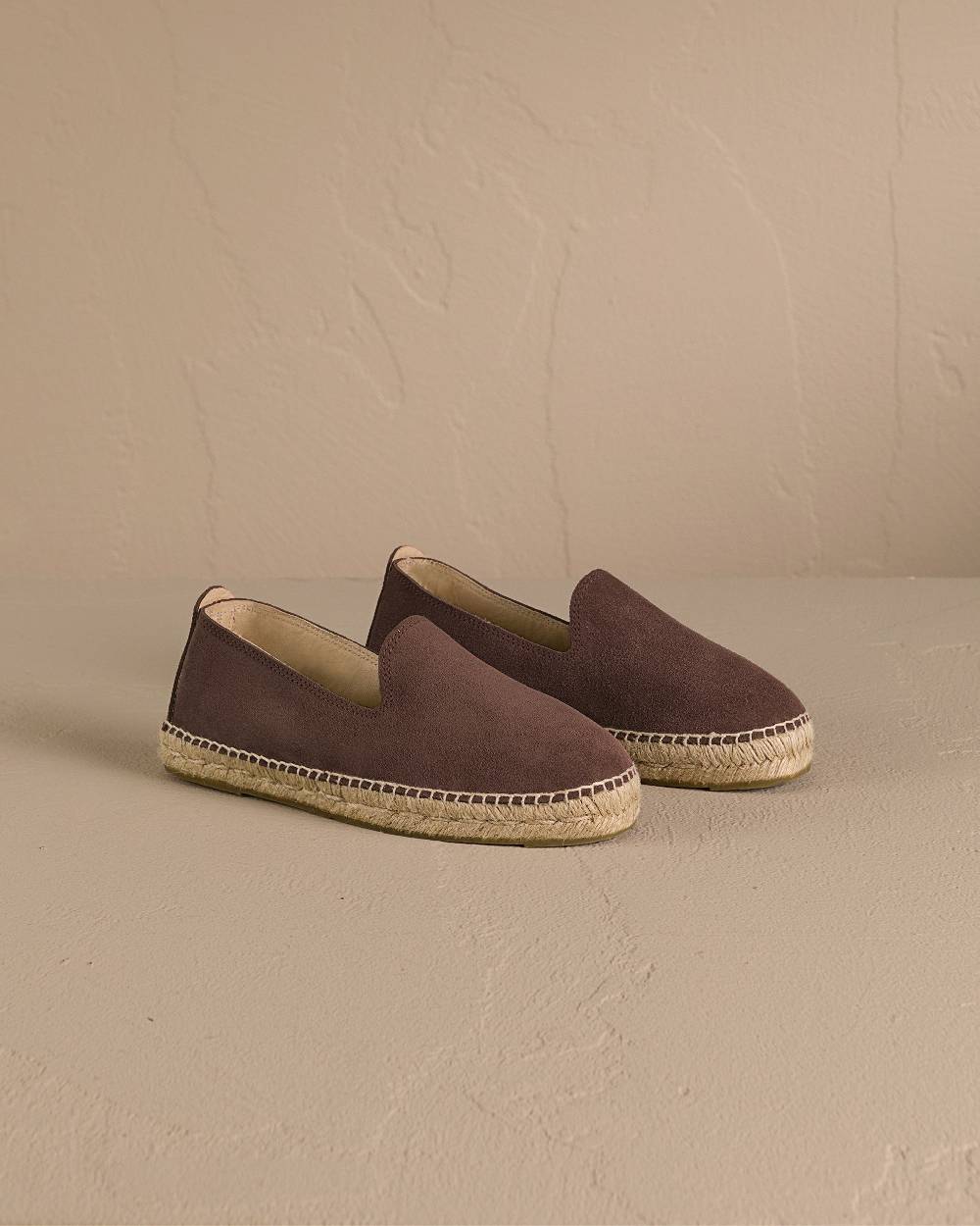 Manebí Suede Espadrilles - Cocoa Vendite Flash