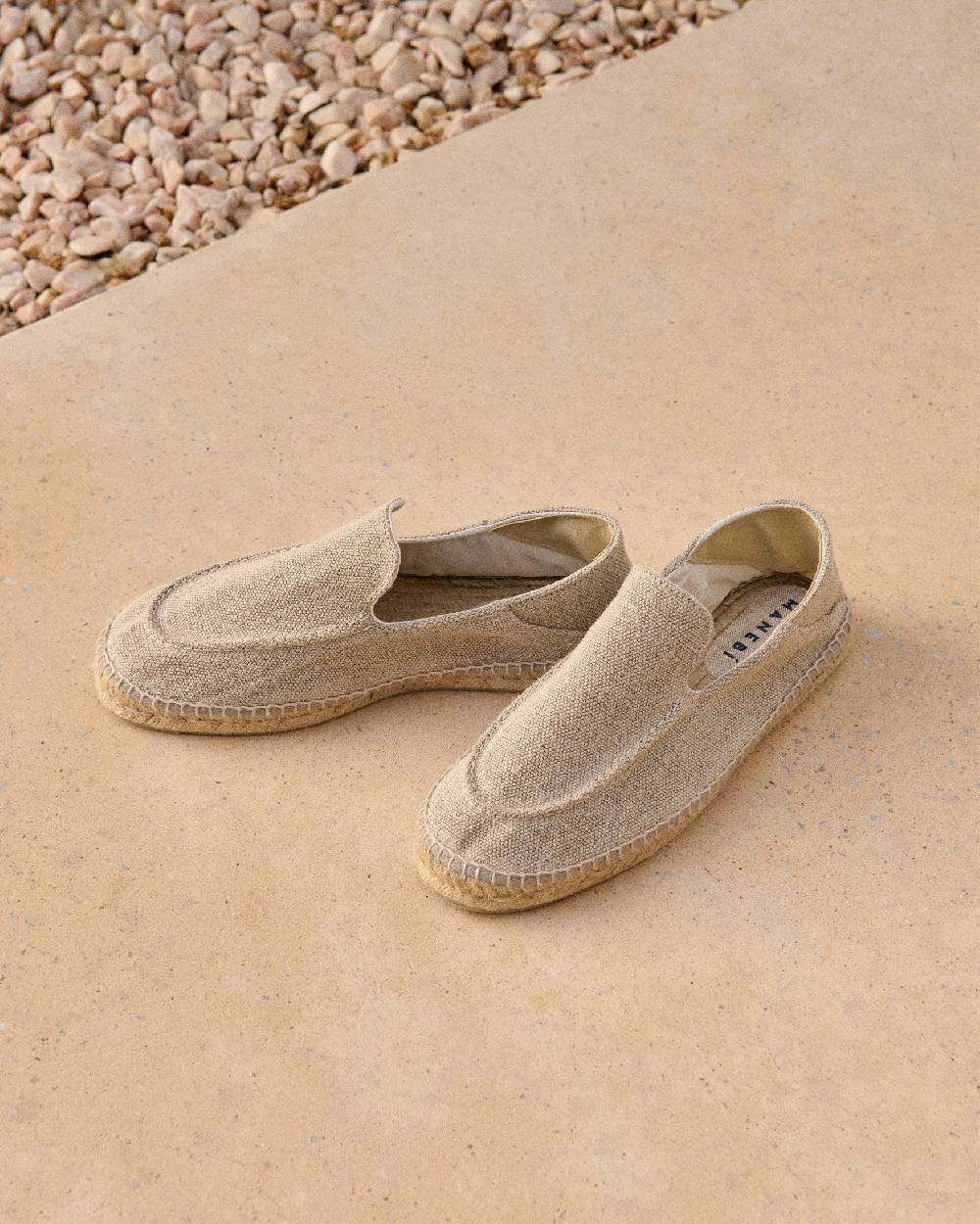Manebí Organic Hemp Traveler Loafers|Espadrilles - Natural Moda
