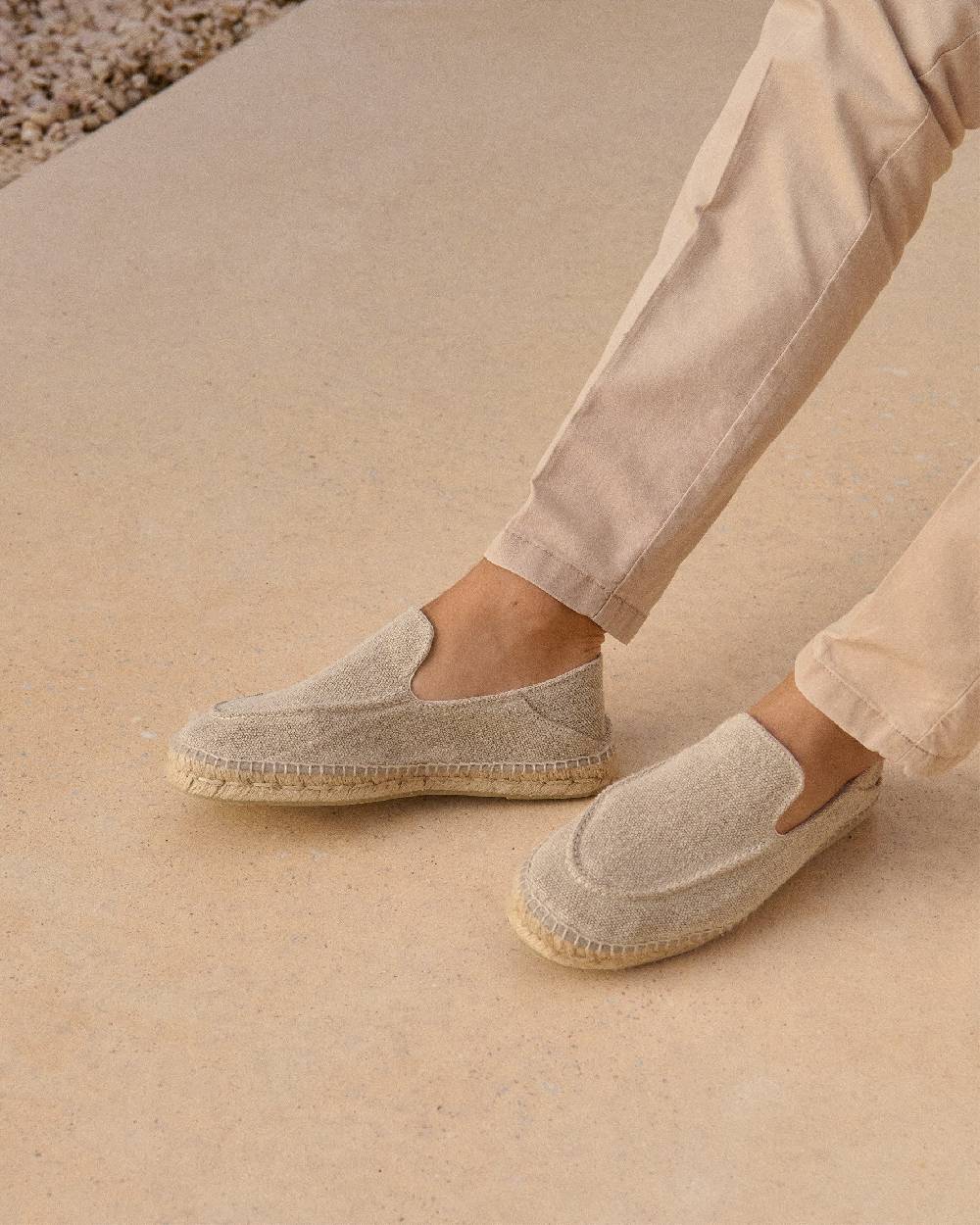 Manebí Organic Hemp Traveler Loafers|Espadrilles - Natural Moda