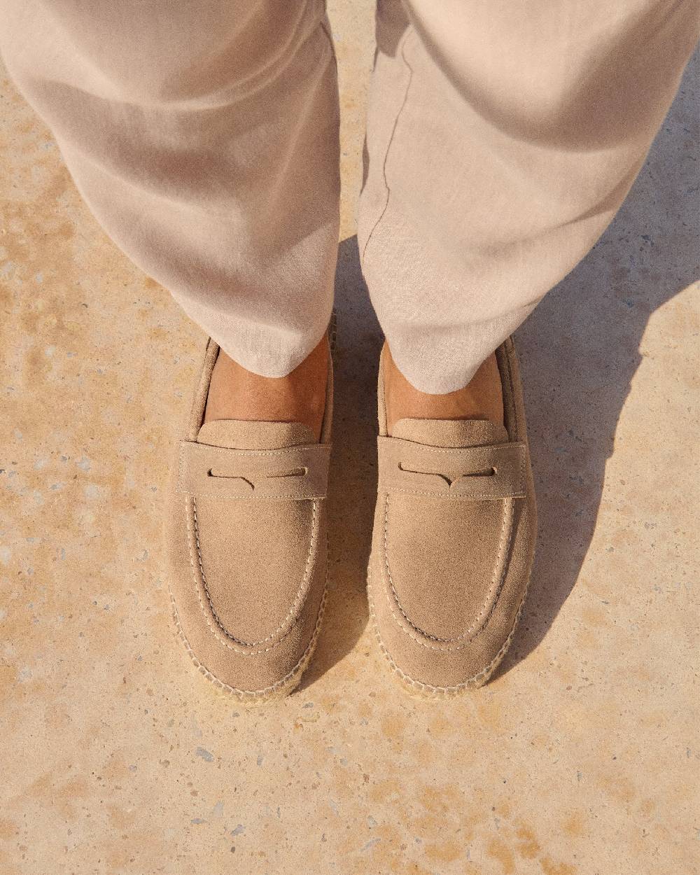 Manebí Mocassini - Hamptons - Vintage Taupe In Linea