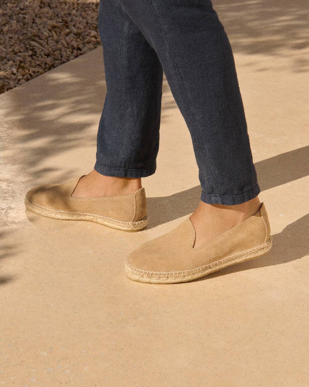 Manebí Espadrillas - Hamptons - Washed Beige Solo un giorno rimasto