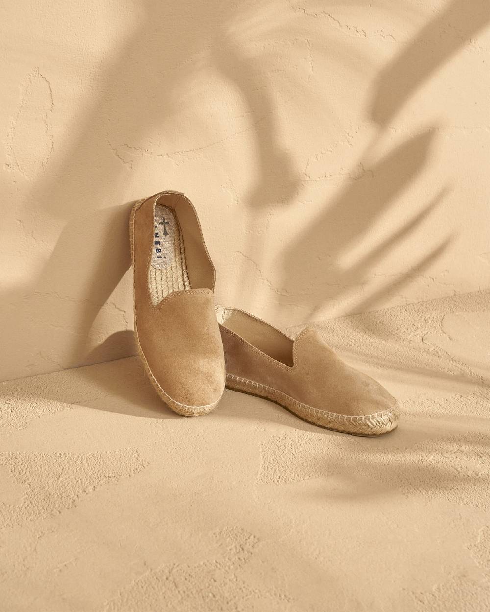 Manebí Espadrillas - Hamptons - Washed Beige Solo un giorno rimasto