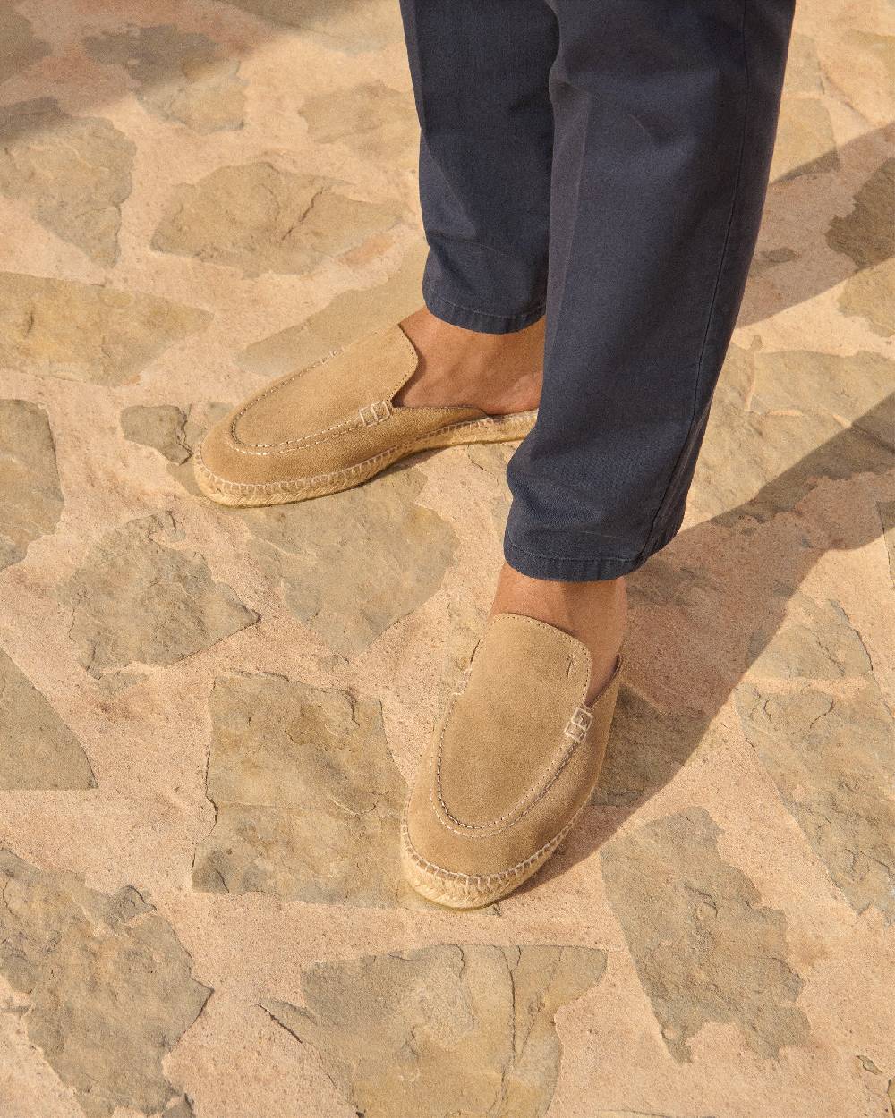 Manebí Mocassini Sabot Traveler - Hamptons - Washed Beige Enormi sconti