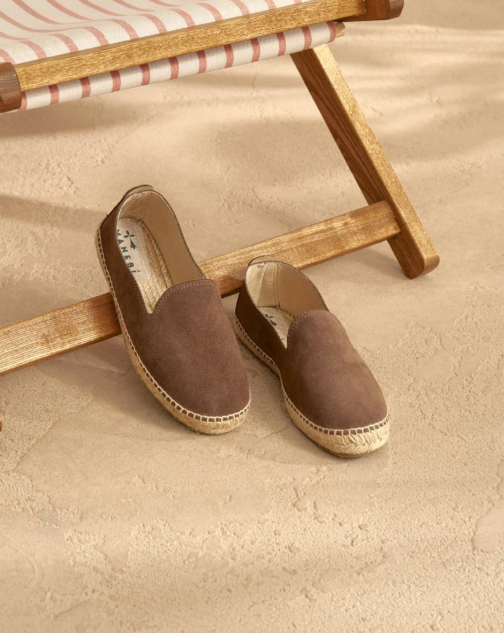 Manebí Espadrillas - Hamptons - Moka Consegna Veloce