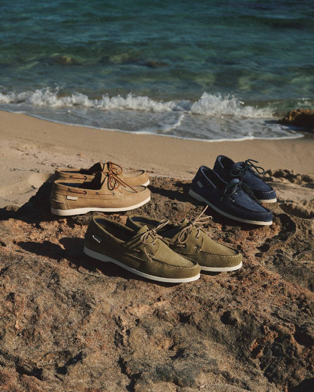 Manebí Suede Boat-Shoes - Hamptons Forest Promozione Limitata