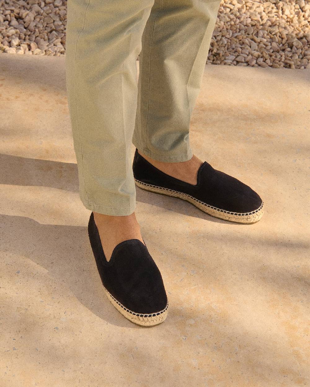 Manebí Espadrillas - Hamptons - Black Economico