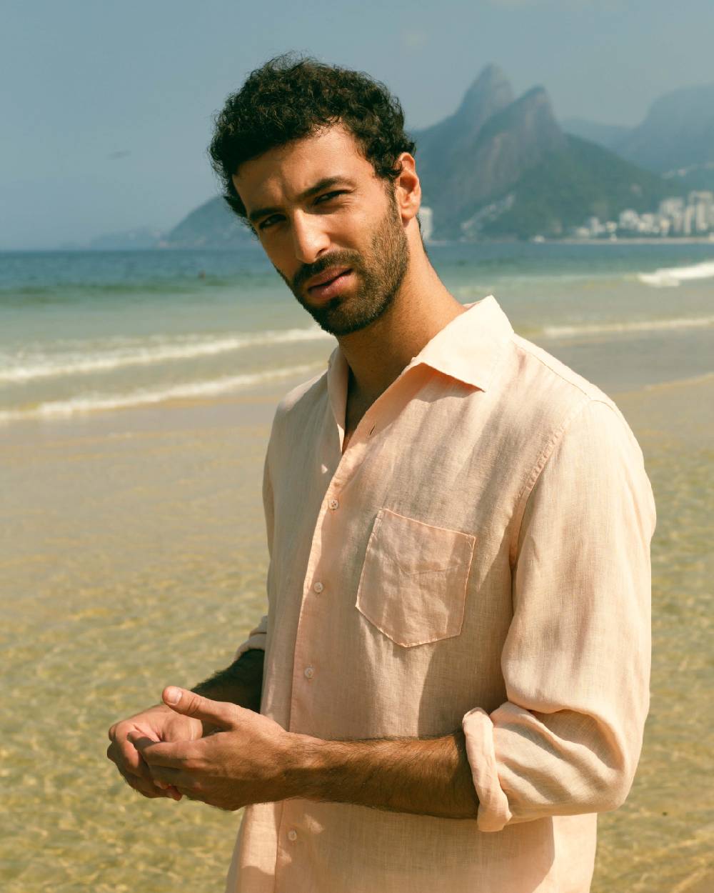 Manebí Washed Linen Panama Shirt - Spanish Villa Nuovo