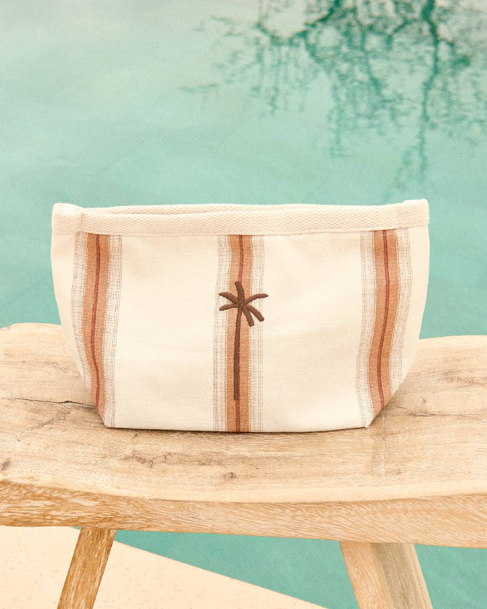 Manebí Canvas Tender2Tote - Cocoa \u0026 Beige Multistripes In Saldo