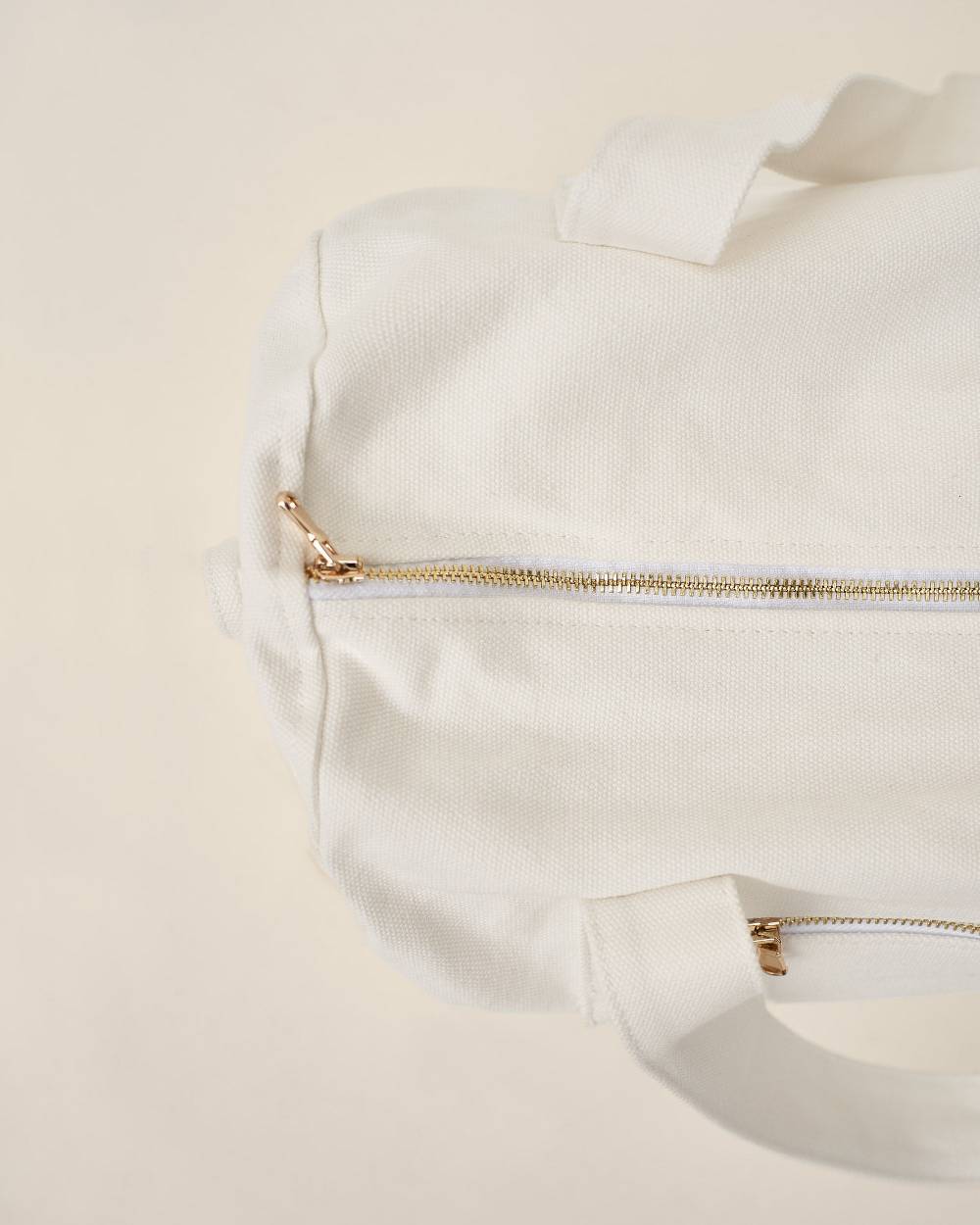 Manebí Canvas Weekend Bag - La Havana White Italia