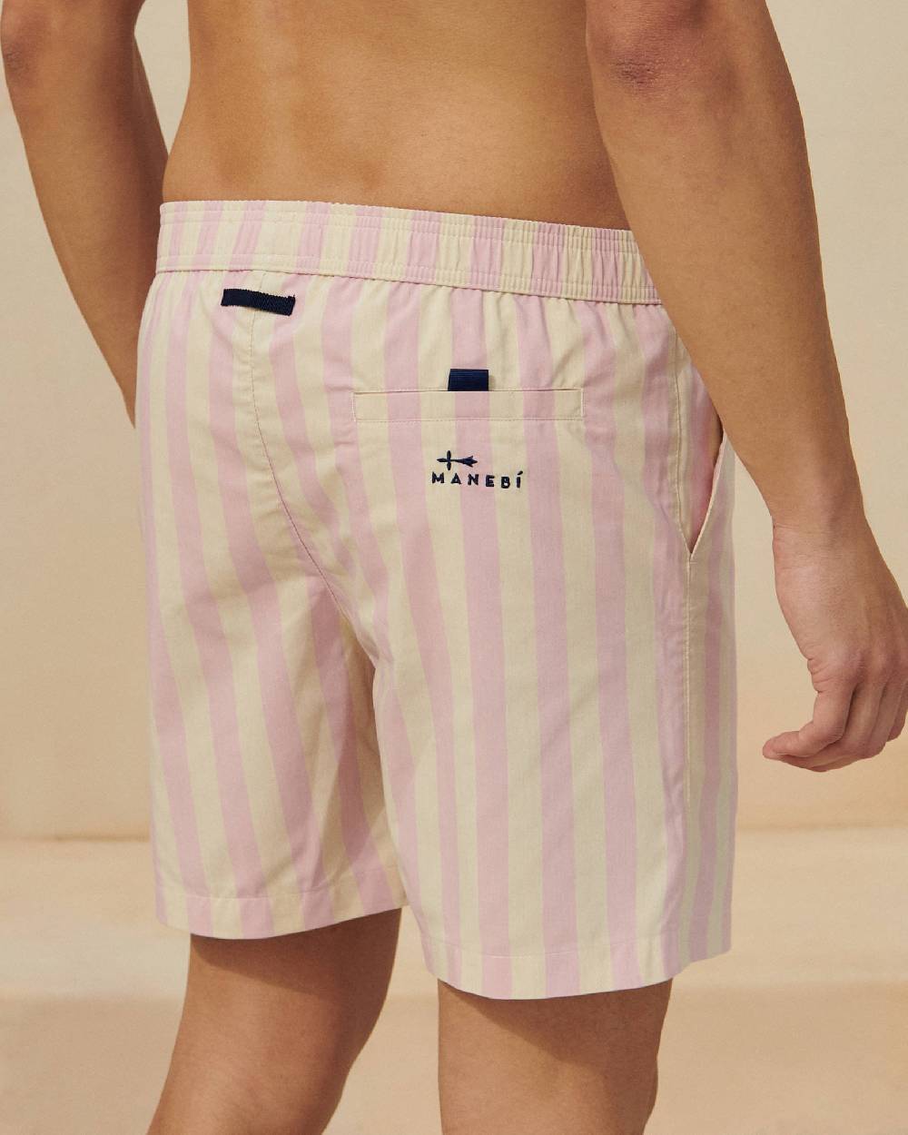 Manebí Printed Swim Shorts - Antique Rose Consegna Veloce