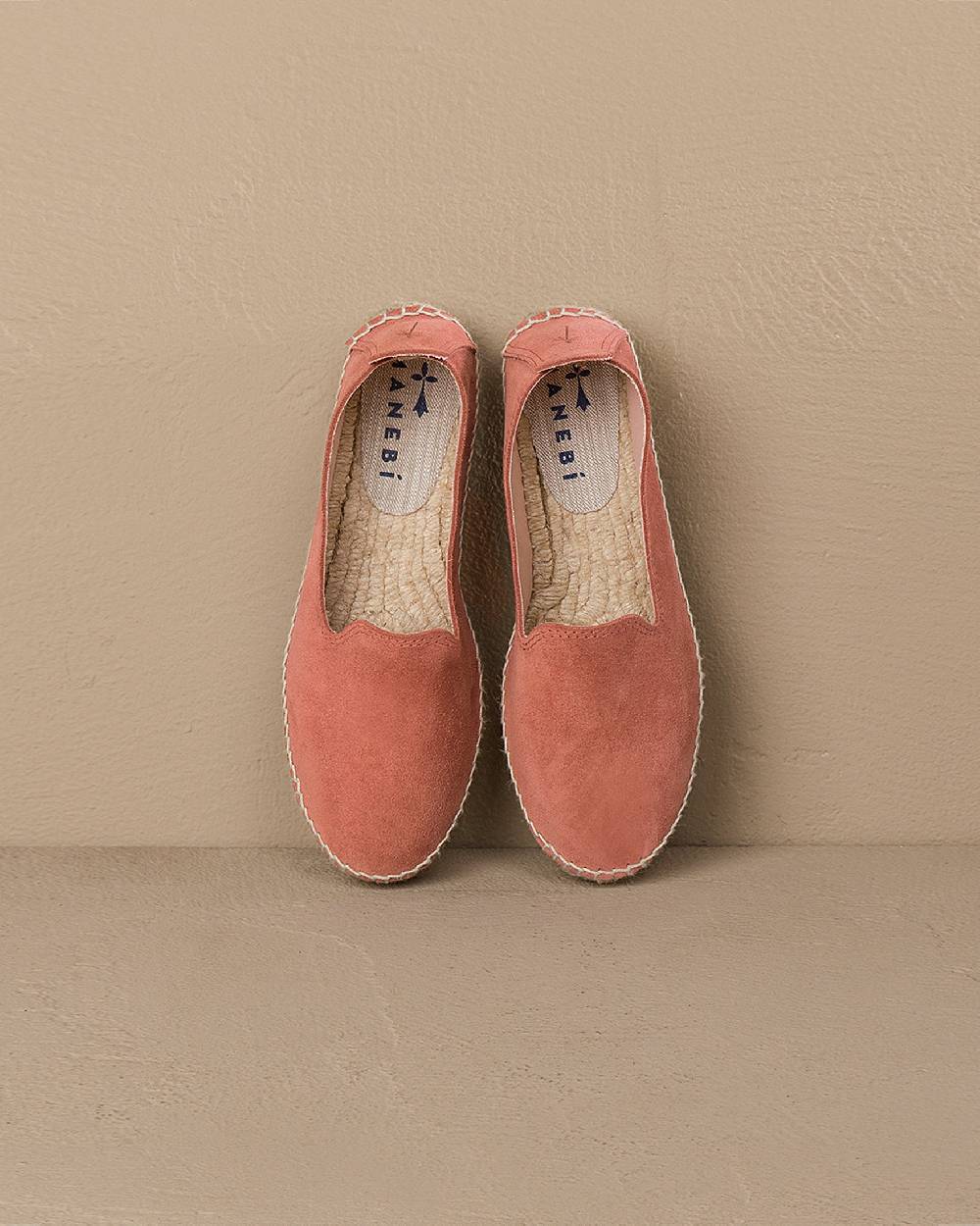 Manebí Suede Double Sole Espadrilles - Hamptons Terracotta Saldi