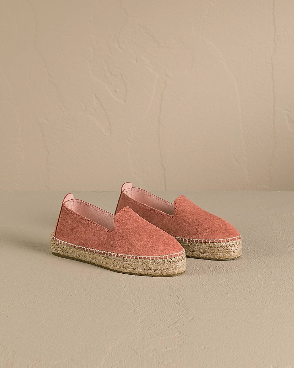 Manebí Suede Double Sole Espadrilles - Hamptons Terracotta Saldi