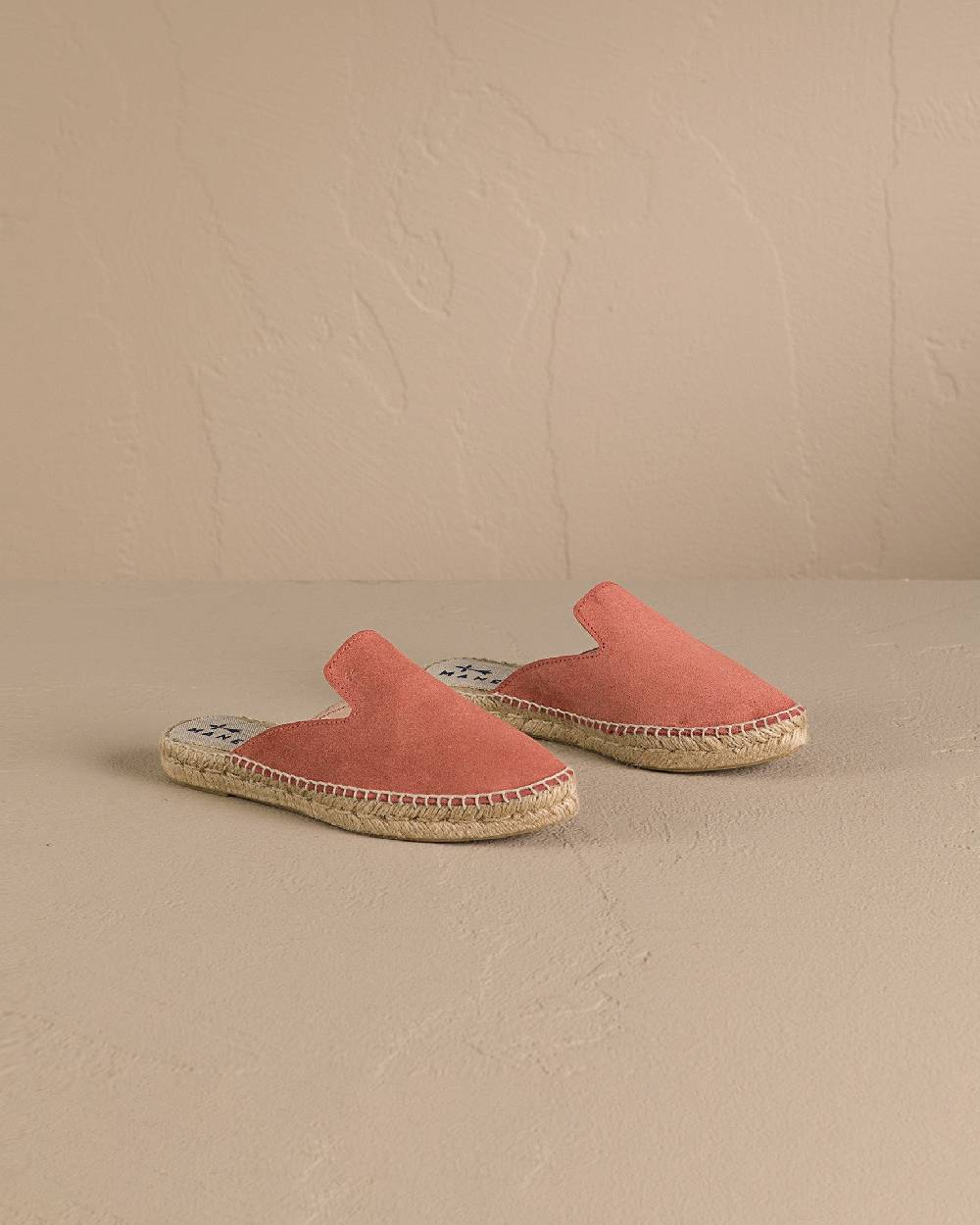 Manebí Suede Mules - Terracotta Vendita Calda