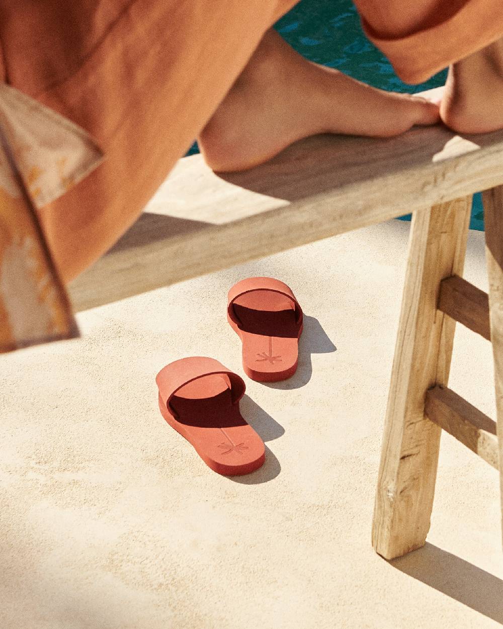 Manebí Eva Slide|Swim Sandals - Terracotta Saldi Di Fabbrica