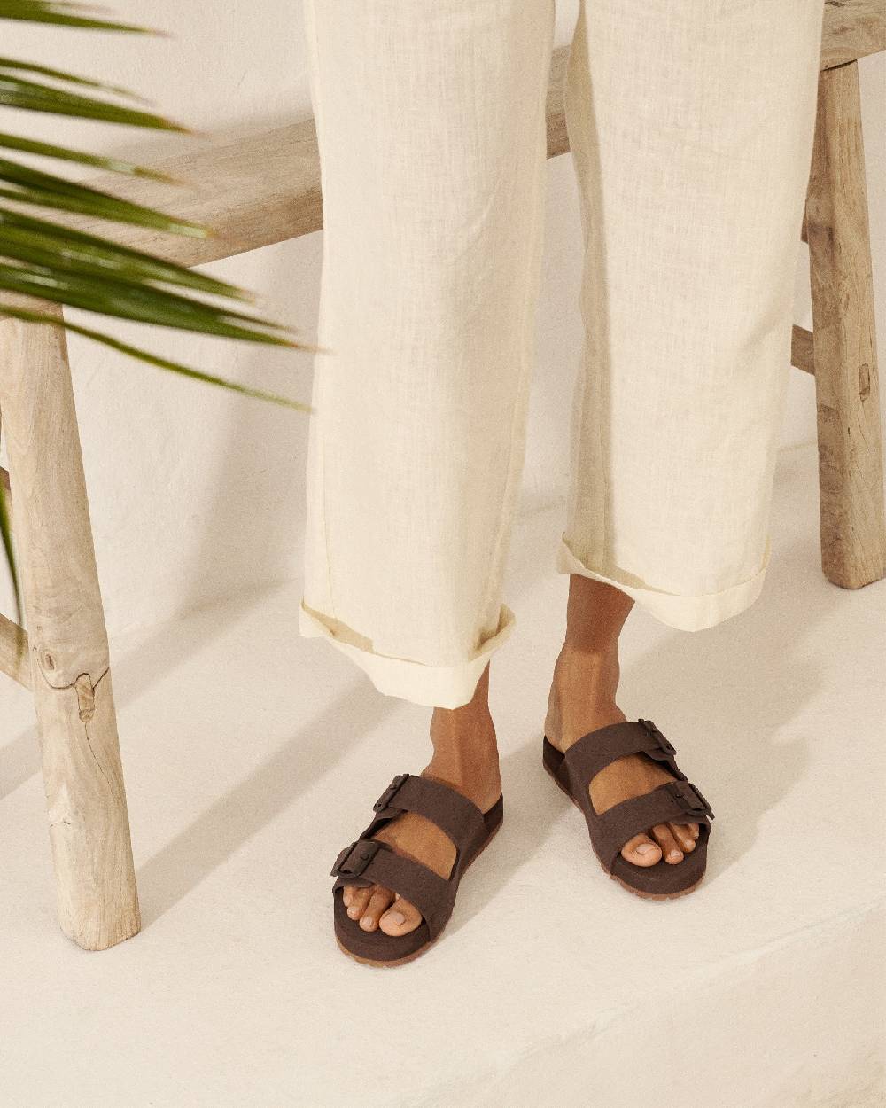 Manebí Eva Nordic|Swim Sandals - Cocoa 2025
