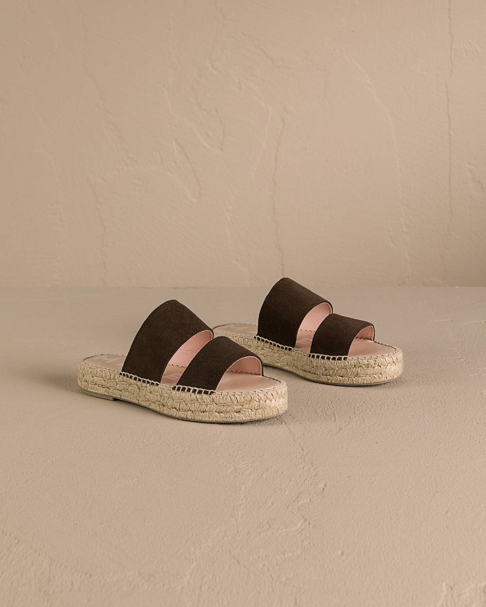 Manebí Suede Two Bands|Double Sole Sandals - Cocoa Outlet
