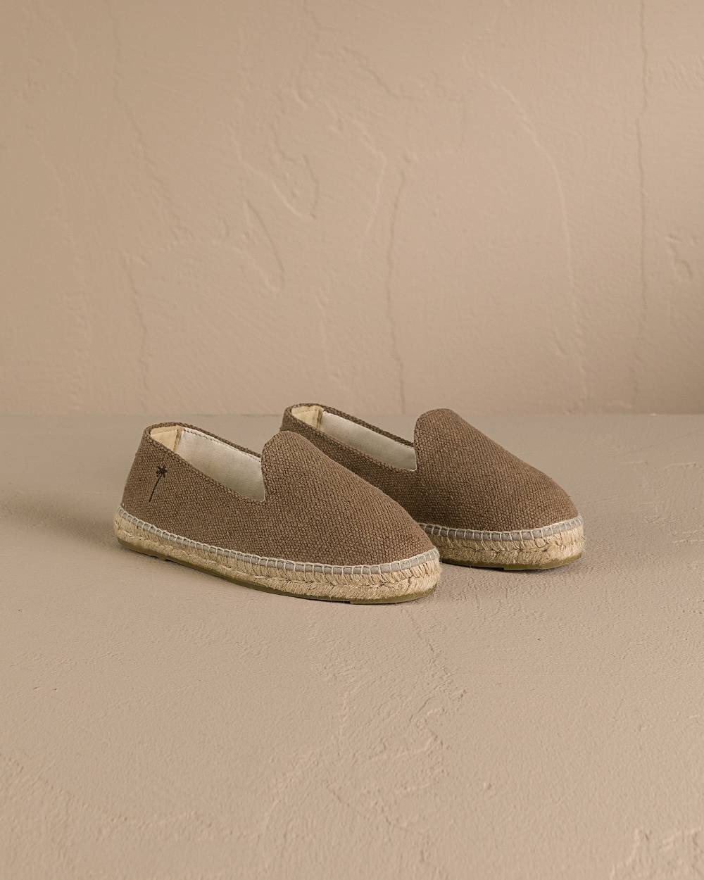 Manebí Coarse Woven Canvas Espadrilles - Vintage Taupe Convenienza