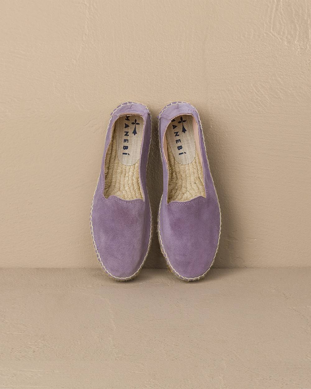 Manebí Suede Double Sole Espadrilles - Hamptons Wisteria Lilac Nuova