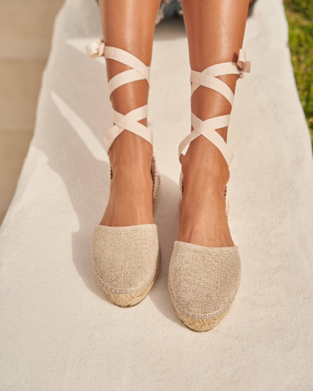 Manebí Organic Hemp Flat Valenciana Espadrilles - La Havana Natural Moda