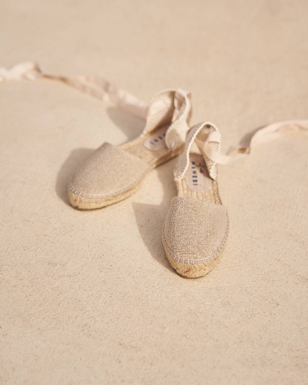 Manebí Organic Hemp Flat Valenciana Espadrilles - La Havana Natural Moda