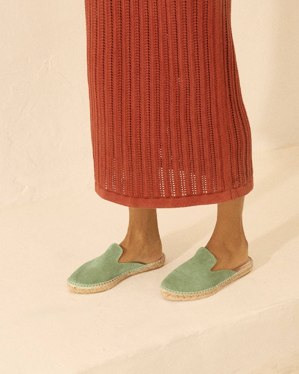 Manebí Suede Mules - Hamptons Sage In Saldo