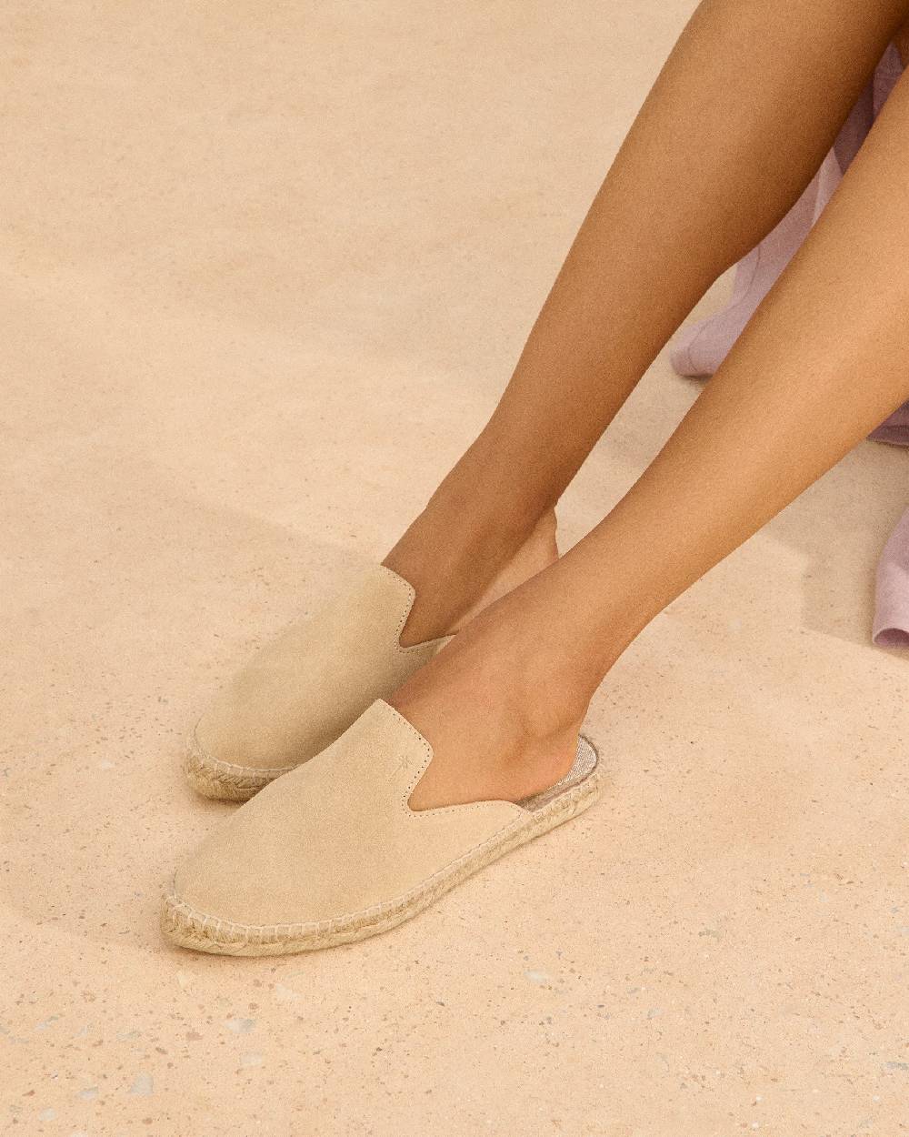 Manebí Sabot - Hamptons - Champagne Beige Moda