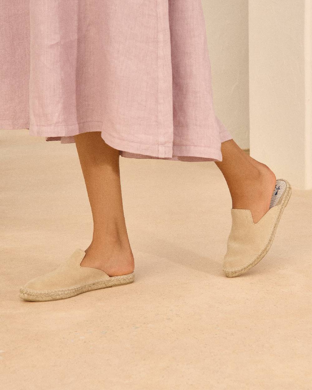 Manebí Sabot - Hamptons - Champagne Beige Moda
