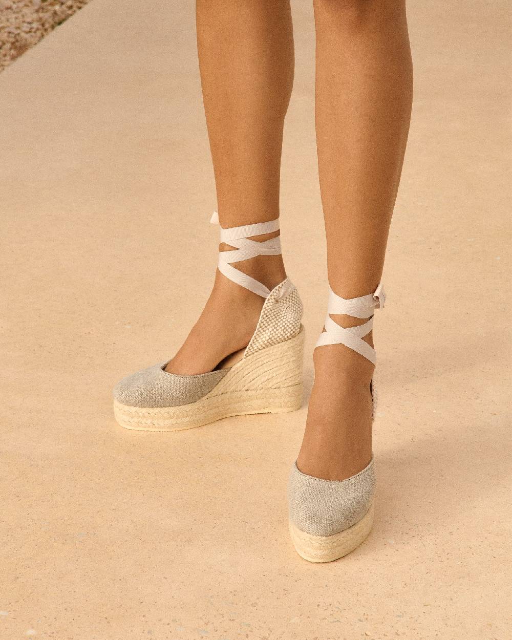 Manebí Organic Hemp Wedge Espadrilles - La Havana Natural Fino al 65% di sconto