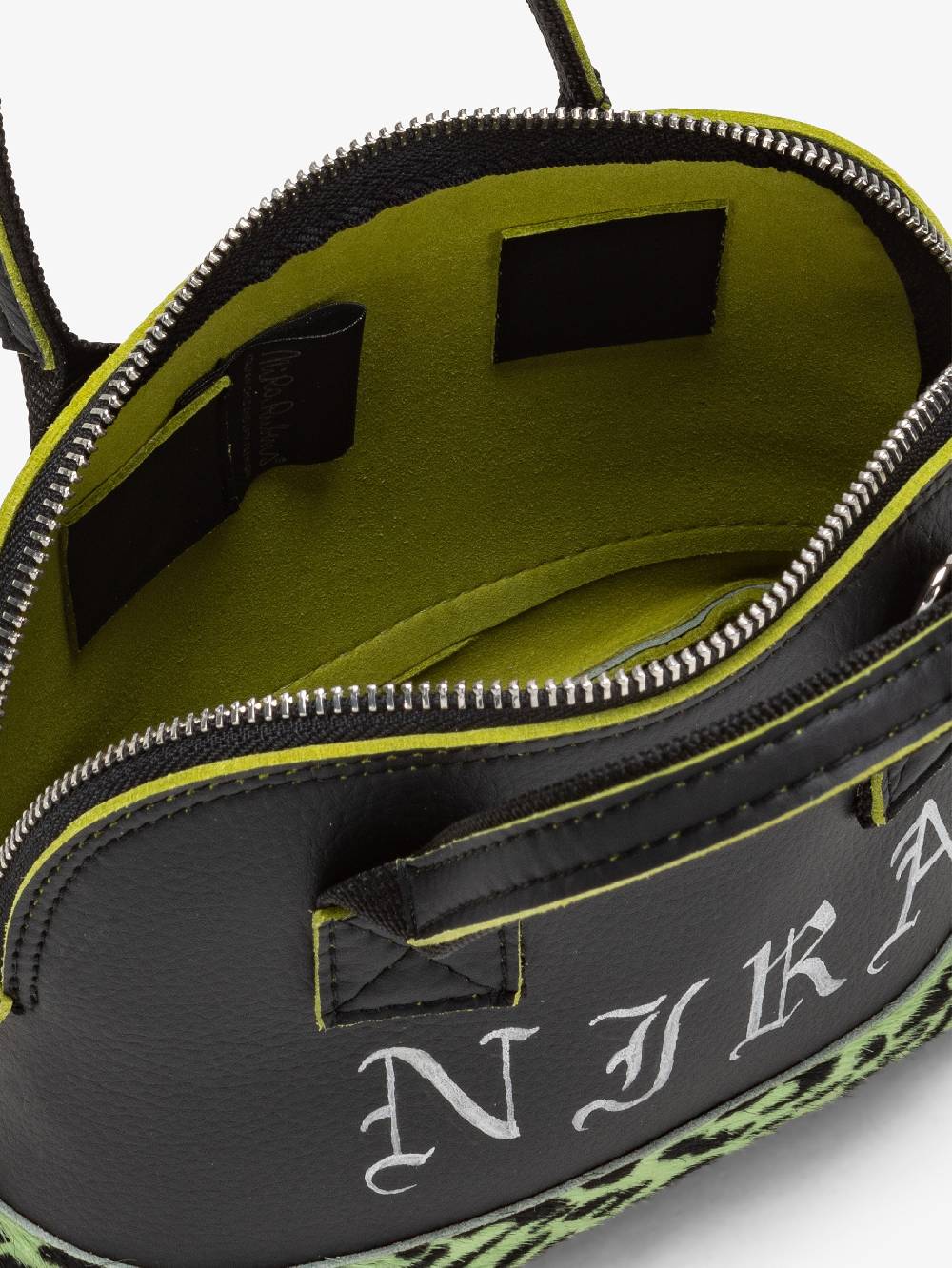 Nira Rubens TOY BAG - LIME FUR CORSARO MINT PUNK NIRA Affare Del Giorno