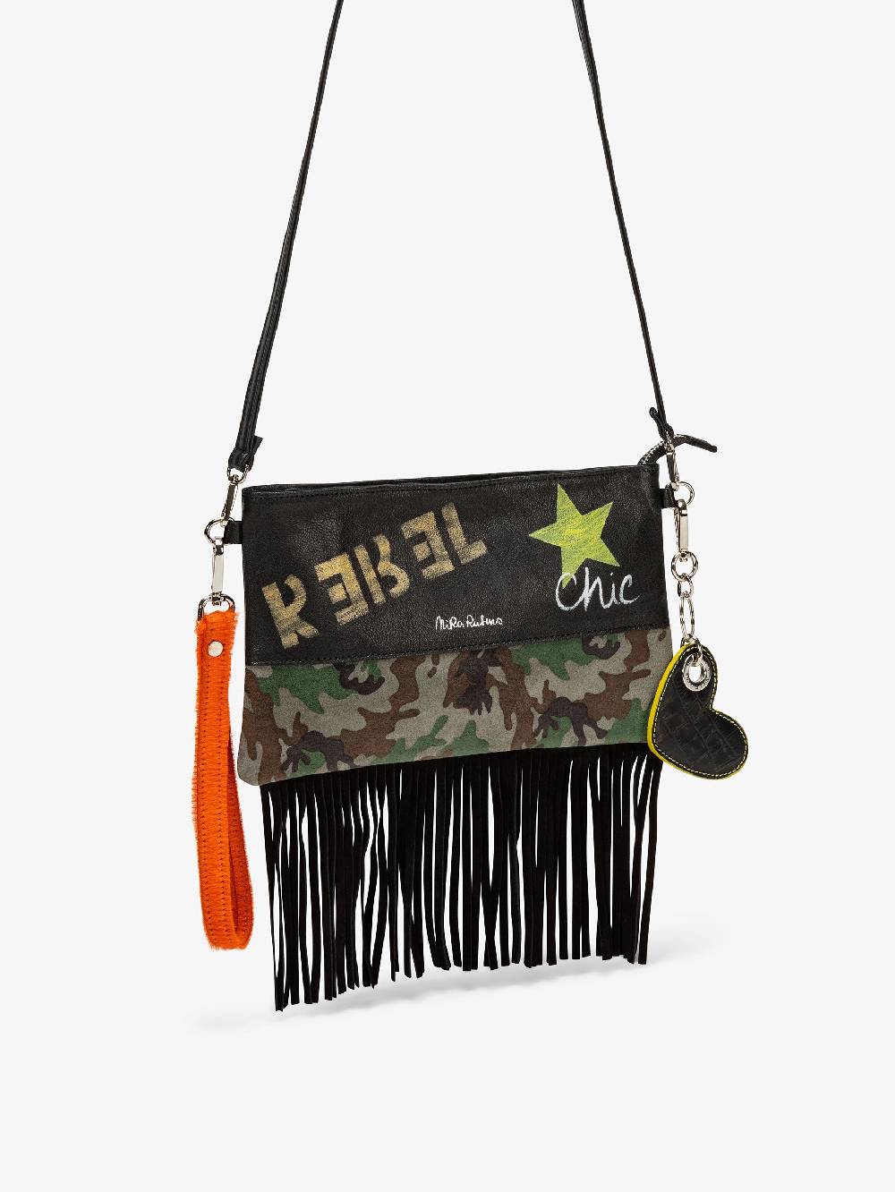 Nira Rubens Minibag Frange - Mimetic Orange Offerta