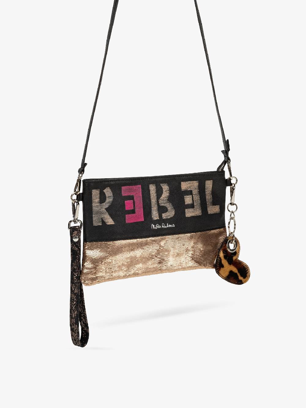 Nira Rubens Minibag - Black Gold Offerte giornaliere
