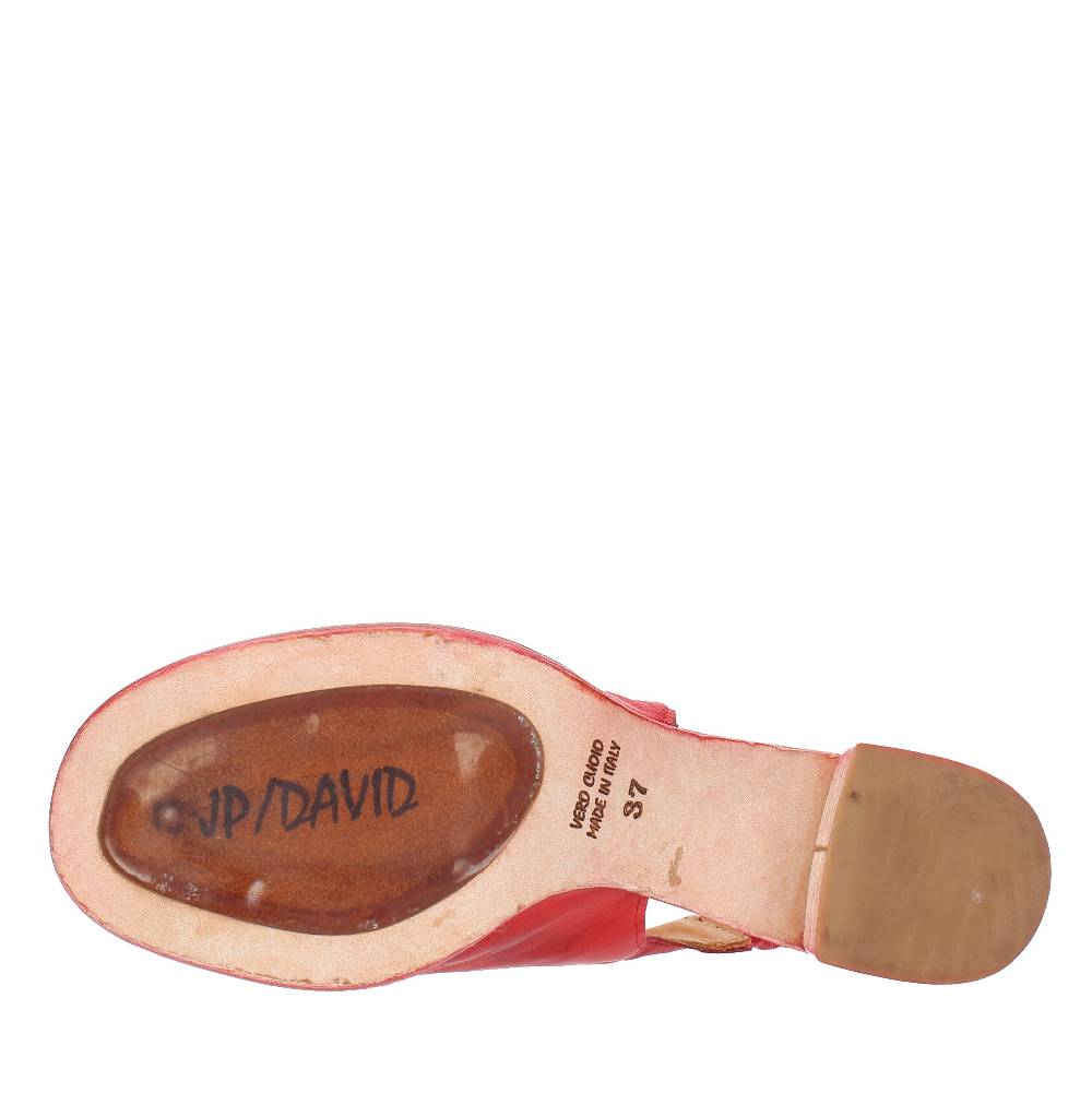 JP/DAVID Sandali in pelle Saldi Di Fabbrica
