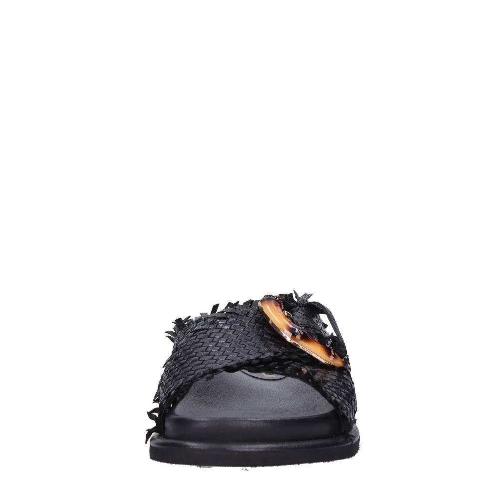 EMANUELLE VEE Mules in pelle Qualità Garantita