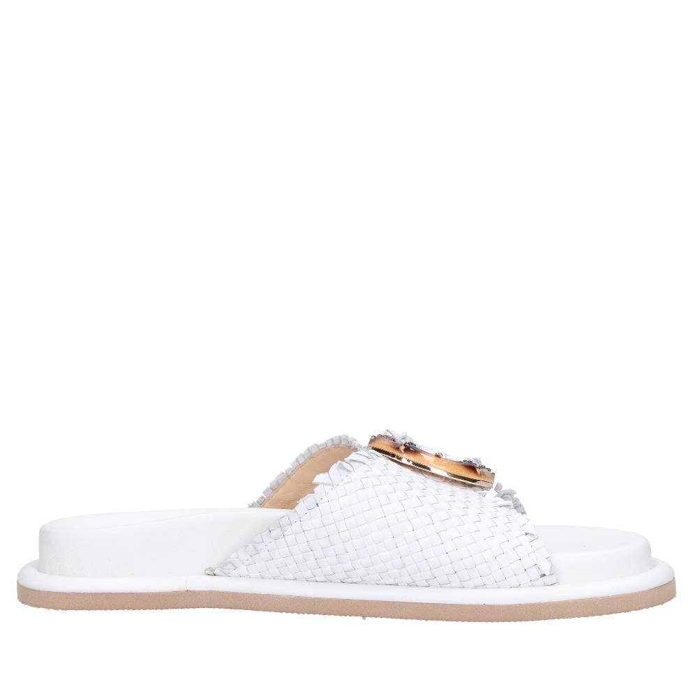 EMANUELLE VEE Mules in pelle Negozi Online