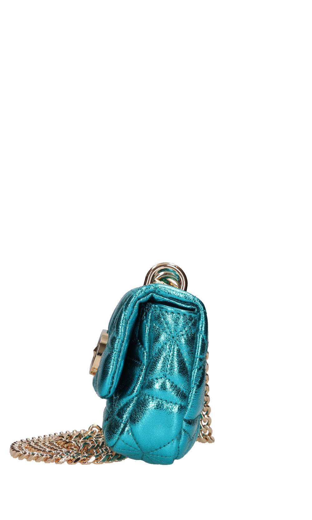 LA CARRIE Borsa in pelle laminata 2025