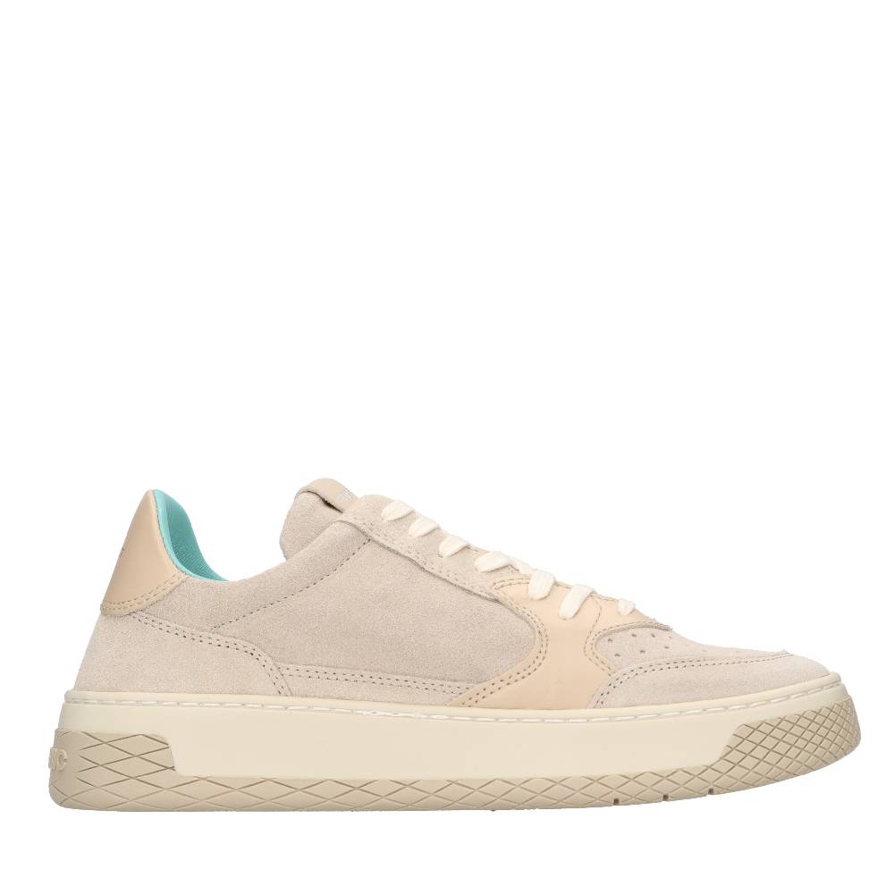PANCHIC Sneakers modello P02 LOW-TOP di PANCHIC in camoscio con inserti in pelle Saldi Di Fabbrica