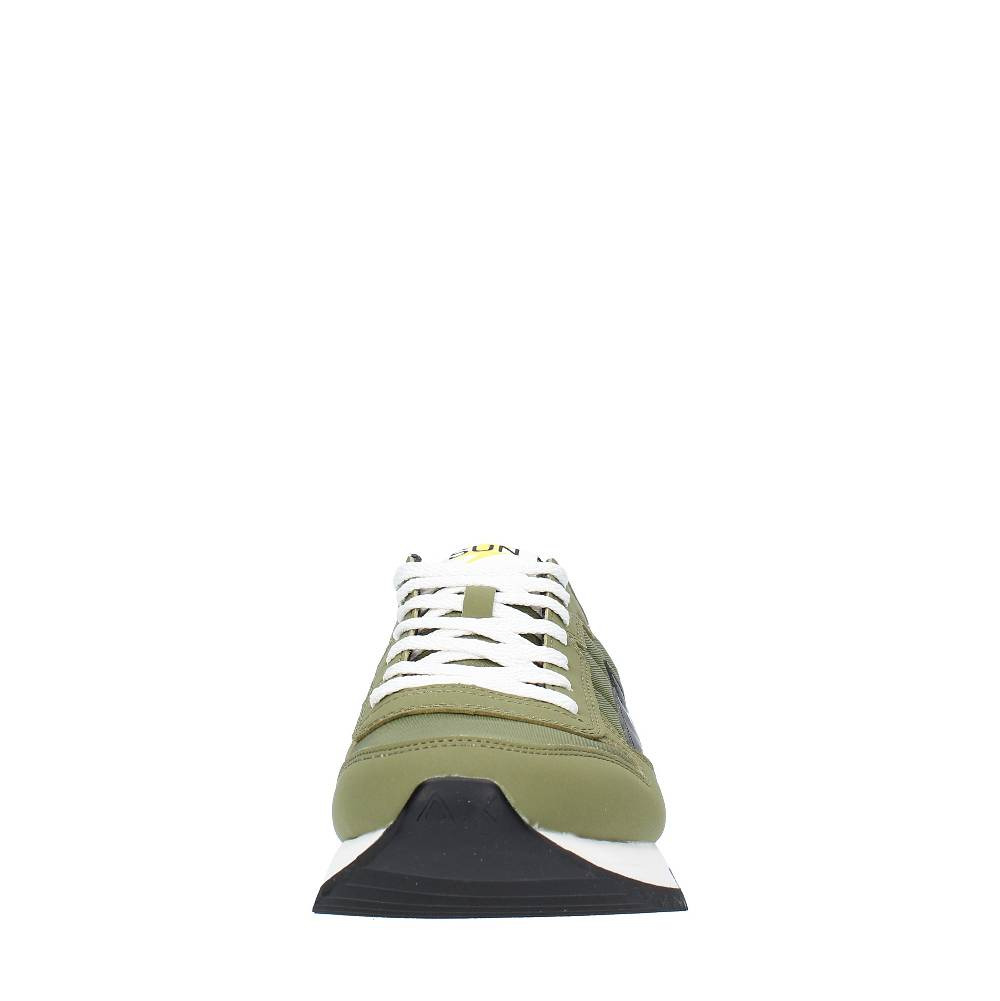 SUN68 Sneakers in pelle e tessuto Nuova